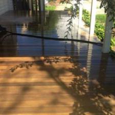 Deck cleaning